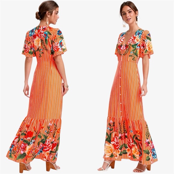 Lulus Dresses & Skirts - LULUS Roam the Riviera Maxi Dress NWT Size XS
